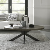 Elliot Fumed Oak Coffee Table - 3