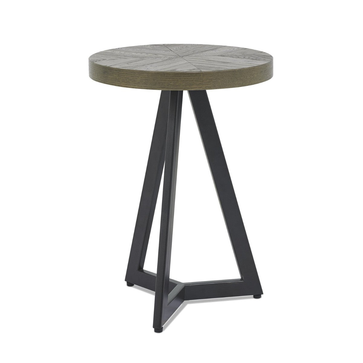 Elliot Fumed Oak Lamp Table - 2