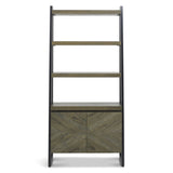 Elliot Fumed Oak Open Display Unit - 2