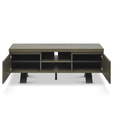 Elliot Fumed Oak TV Unit - 3