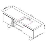 Elliot Fumed Oak TV Unit - 5