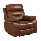 EllisonLeatherElectricReclinerArmchair-1