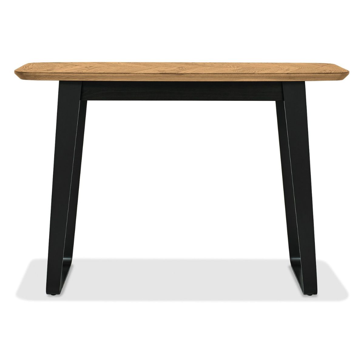 Enfield Rustic Oak Console Table 2