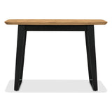 Enfield Rustic Oak Console Table 2