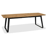 Enfield Rustic Oak Extendable Dining Table 3