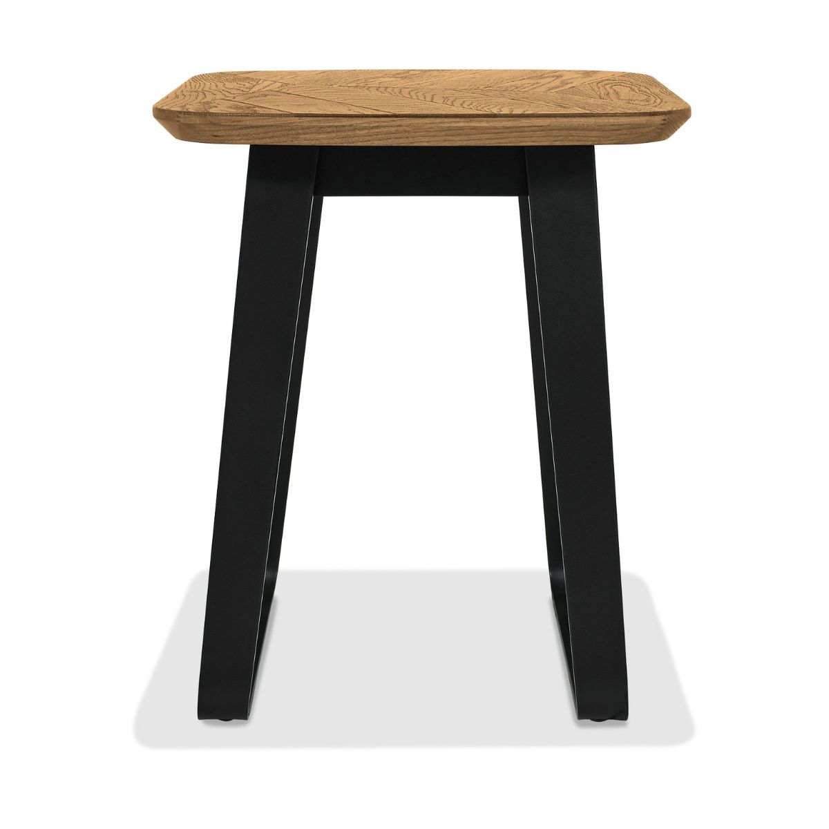 Enfield Rustic Oak Lamp Table 2