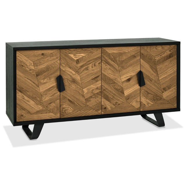 Enfield Oak and Metal Sideboard