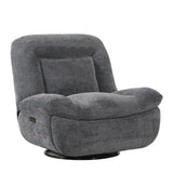 EvansElectricReclinerChairDarkGrey-1