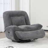 EvansElectricReclinerChairDarkGrey-2