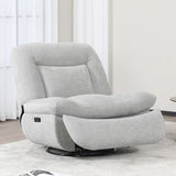 EvansElectricReclinerChairLightGrey-2