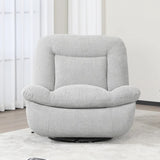 EvansElectricReclinerChairLightGrey-3