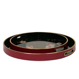 FCH036 - Set of 2 Oriental Trays - 2