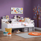GRA001 - Galway White Wood Day Bed - 3