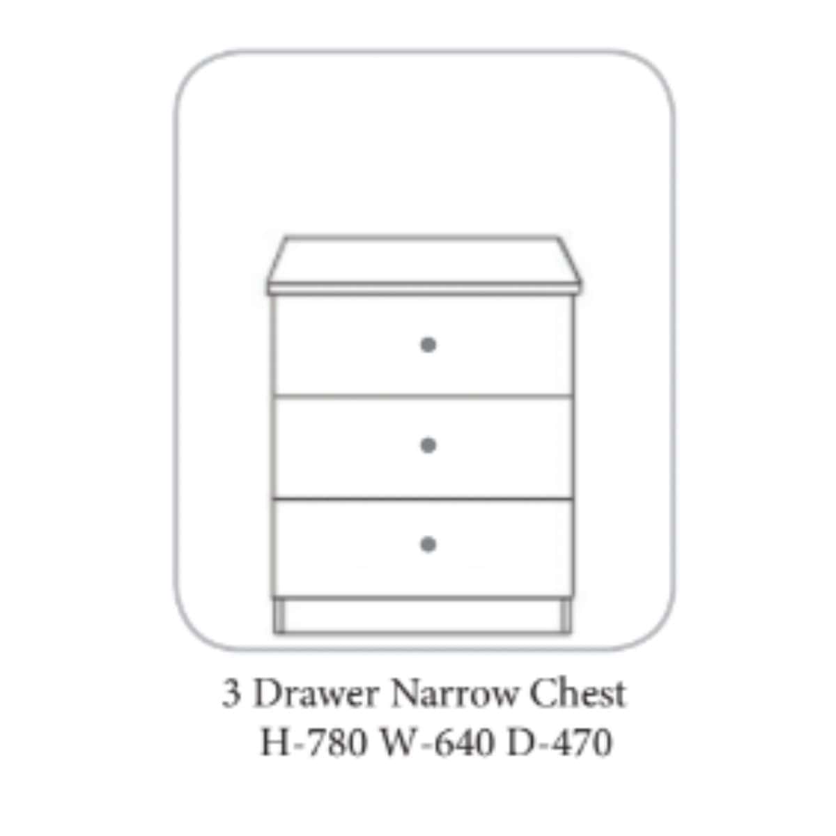 Becky Chest of Drawers Ivory - 7 Options