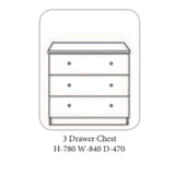 Nore Oak Chest of Drawers - 7 Options