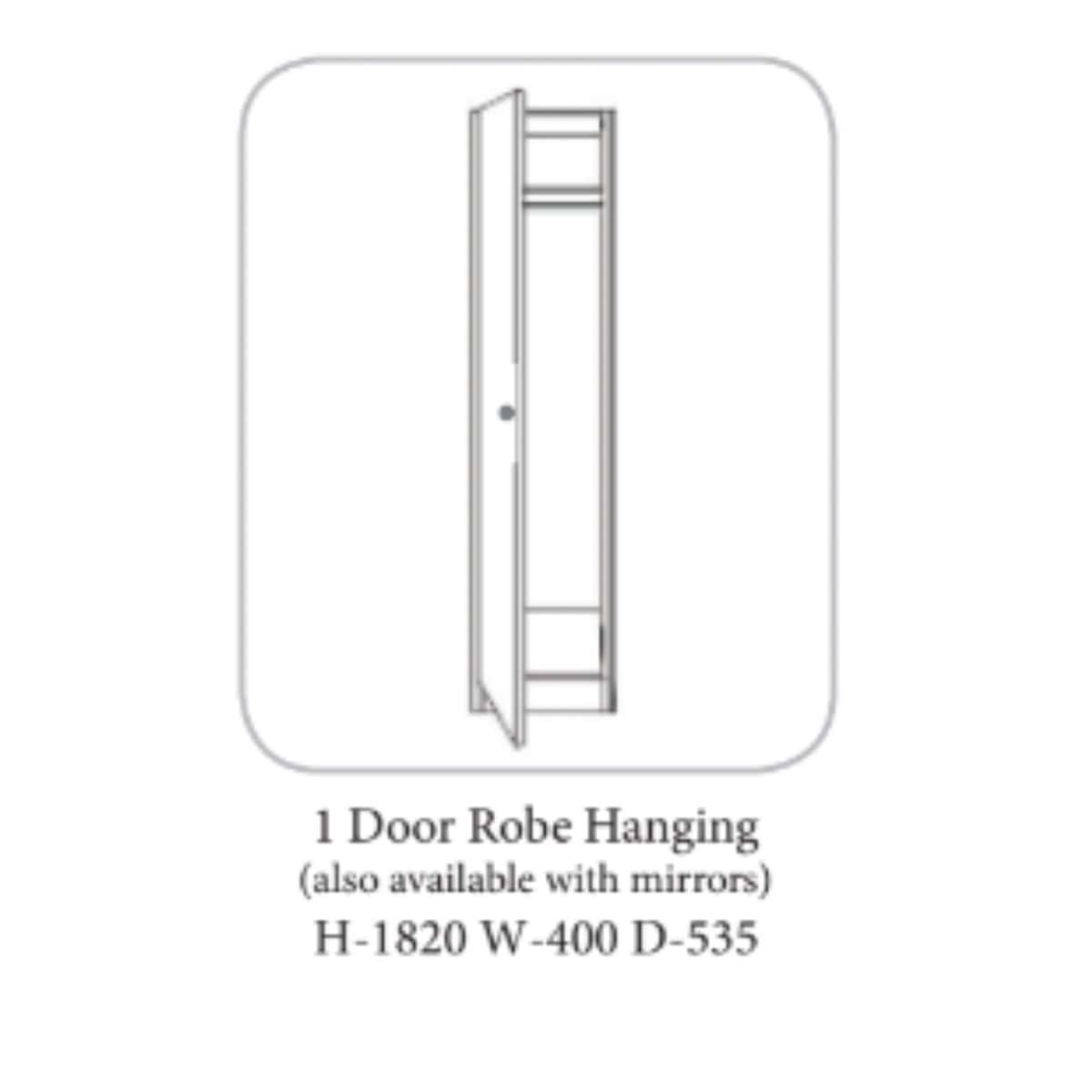 Erne Wardrobe Ivory & Oak - 19 Options