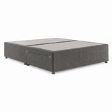 Desire Fabric Divan Base - Granite by Respa