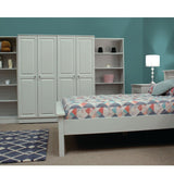 Gurteen Grey Modern Wardrobe
