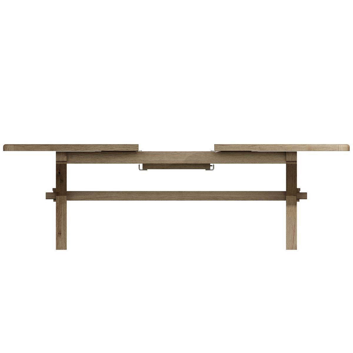 Rigel Smoked Oak Extendable Dining Table - 5