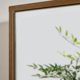 Hampshire wooden cabinet showcasing the mirror.