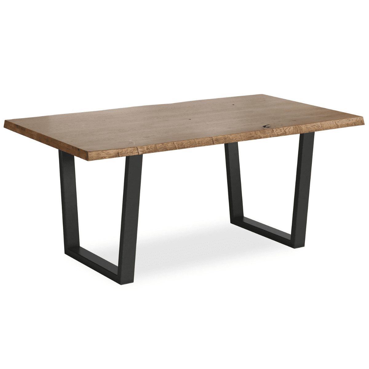 Heatherfield Oak and Metal Dining Table - 1