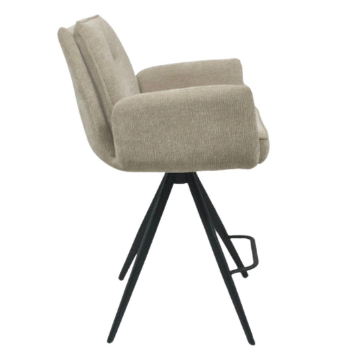 Henderson Fabric Bar Stool Beige - 3