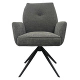 Henderson Fabric Dining Chair Grey - 1