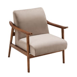 Hiram Accent Chair Beige - 1