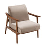 Hiram Accent Chair Beige - 1