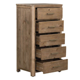 IndianaCashew5DrawerTallboy-2