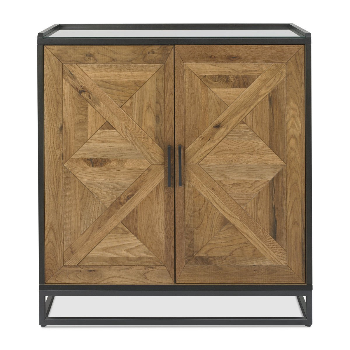 Inishmore Oak Drinks Cabinet - 2