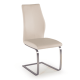 Irene Faux Leather Cantilever Dining Chair - 3