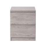 Jolie 2 Drawer Wood Nightstand