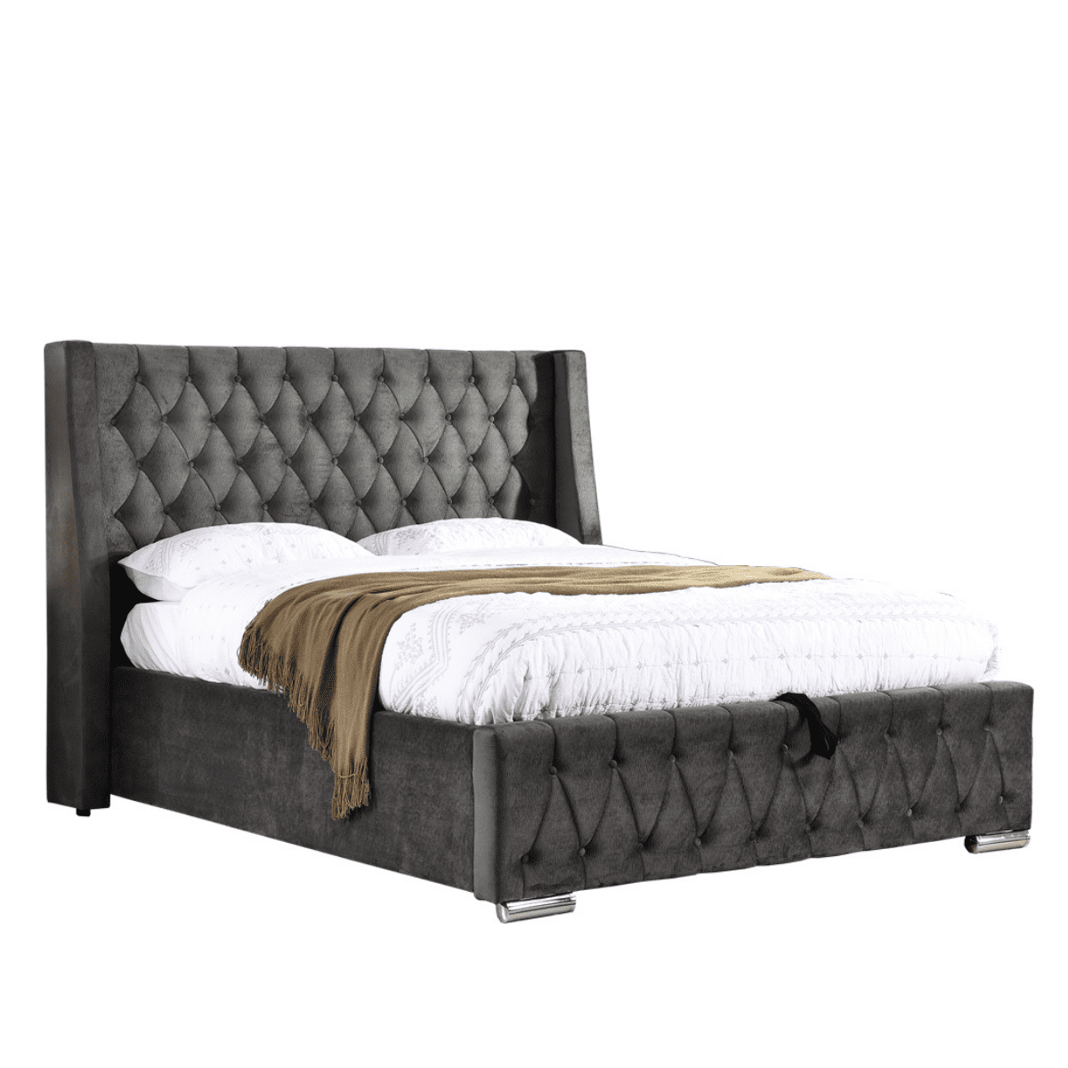 Jamie grey gas lift bed