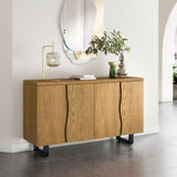 Jasmine Large Wooden Sideboard - 2
