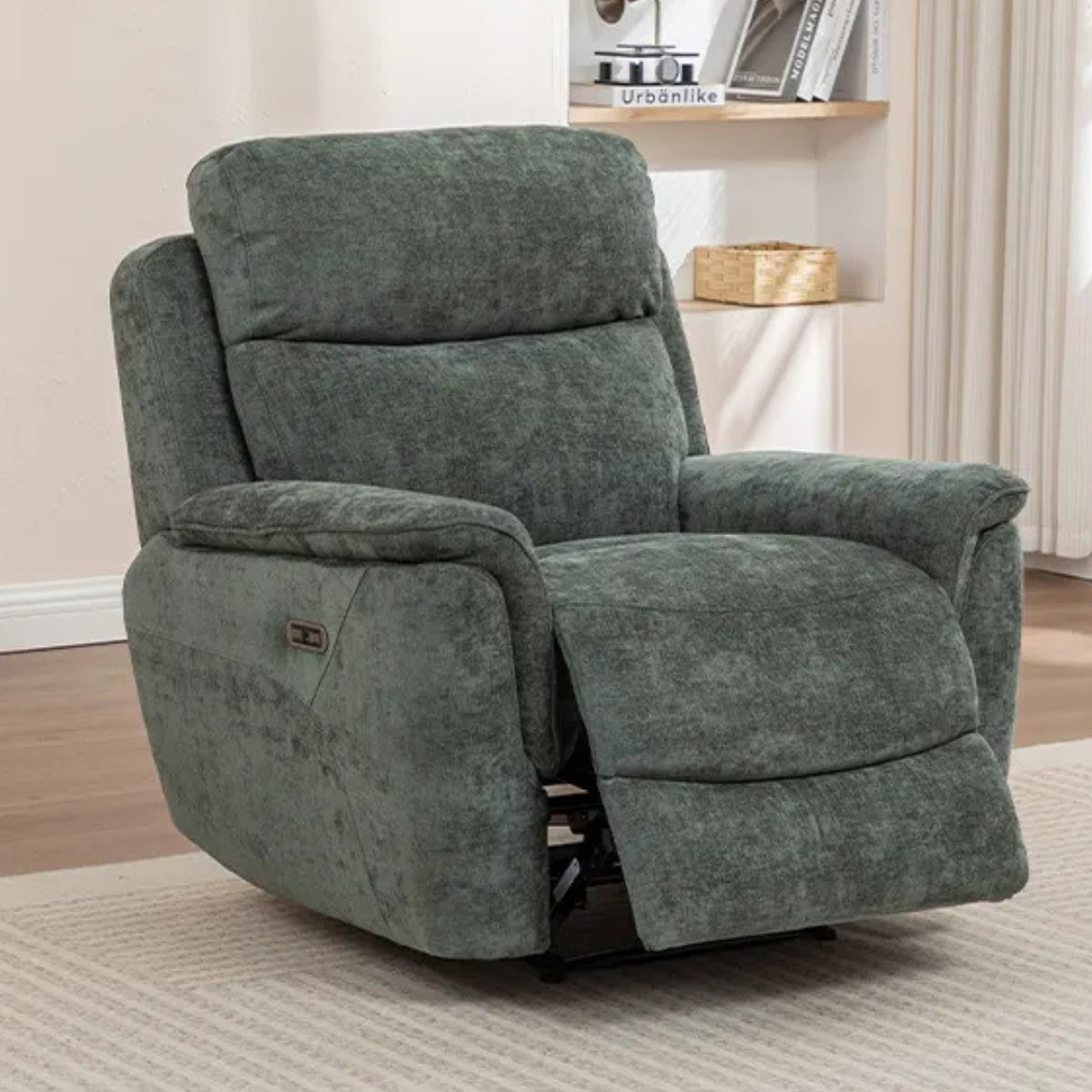 KeatonGreenElectricReclinerArmchair-2