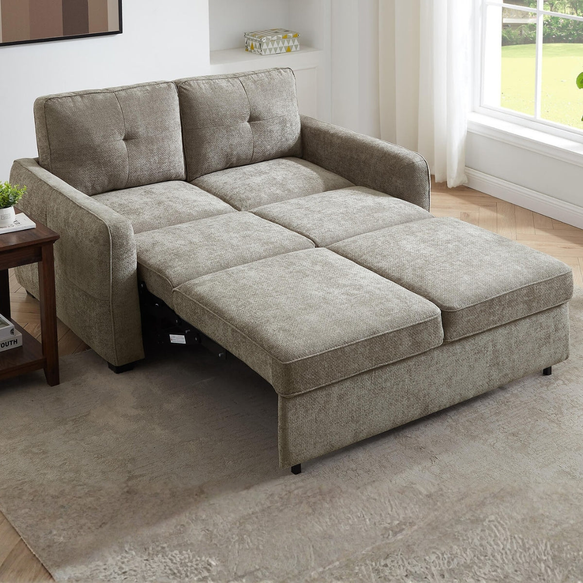 Keenan Sofa Bed Beige - 8