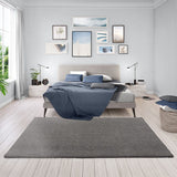 Kiss Dark Grey Rug 2