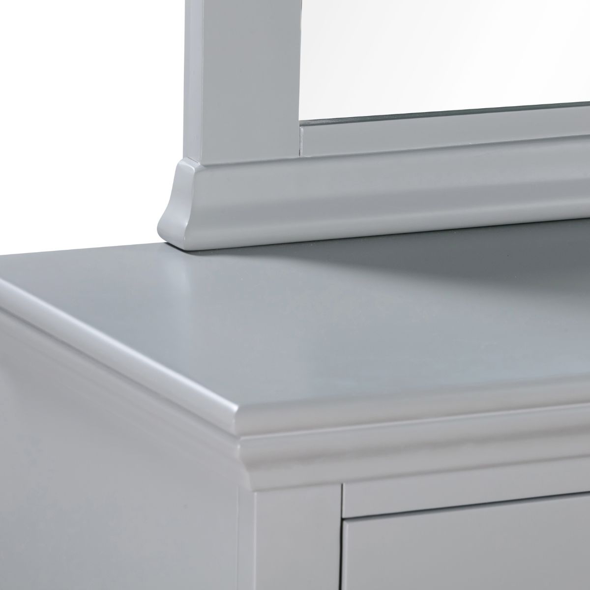 LP6DCG - Lucilla 6 Grey Drawer Chest 4