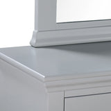 LP6DCG - Lucilla 6 Grey Drawer Chest 4