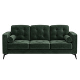 Lafayette Green 3 Seater - 2
