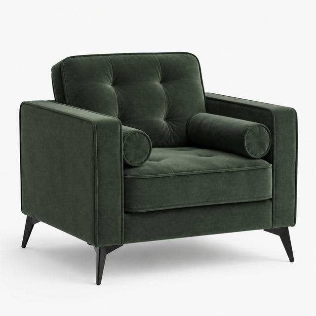 Lafayette Green Armchair - 1