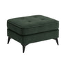 Lafayette Green Ottoman - 1