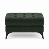 Lafayette Green Ottoman - 2
