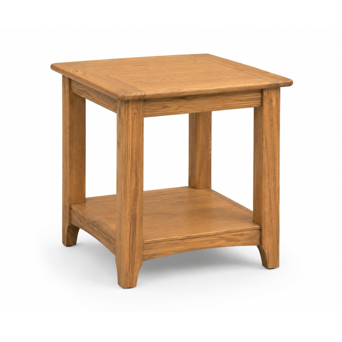 Lagan Oak Lamp Table - 1