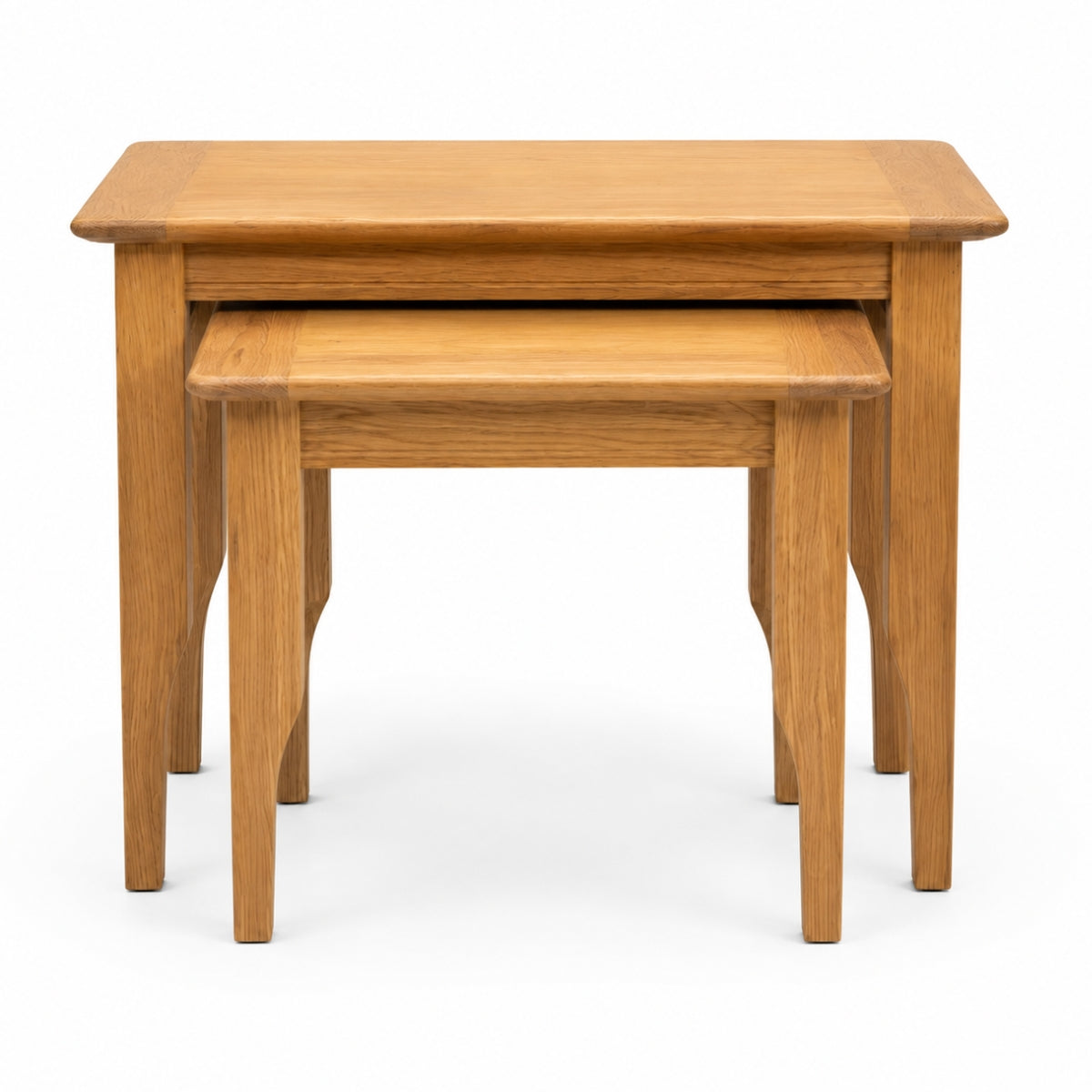 Lagan Oak Nest of Tables - 2
