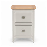 Lagan Two Tone Bedside Table - 2