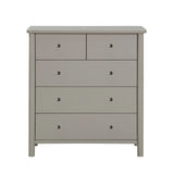 Latina Grey 5 Drawer Tall Chest - 3