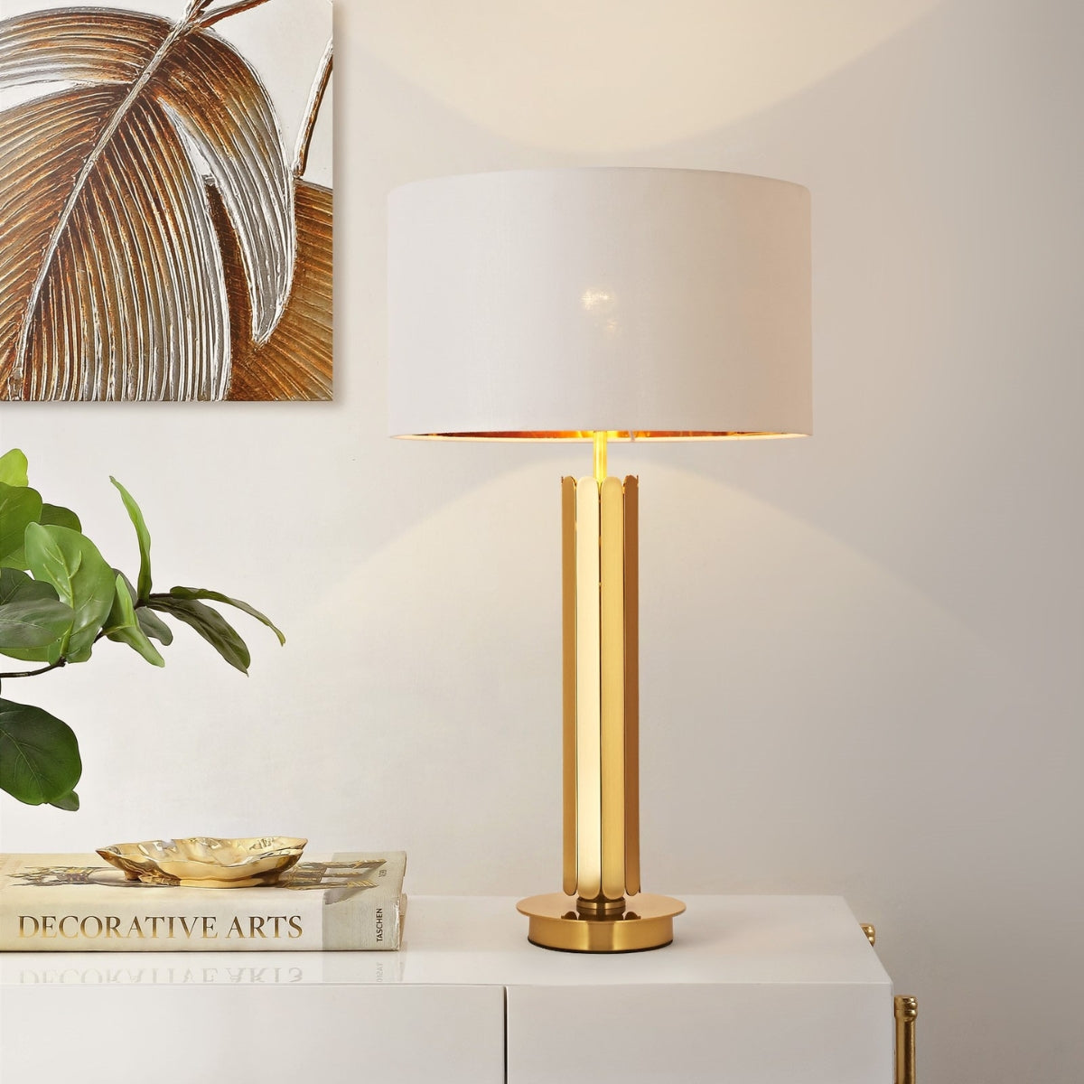 LuxuryGoldColumnTableLamp-9