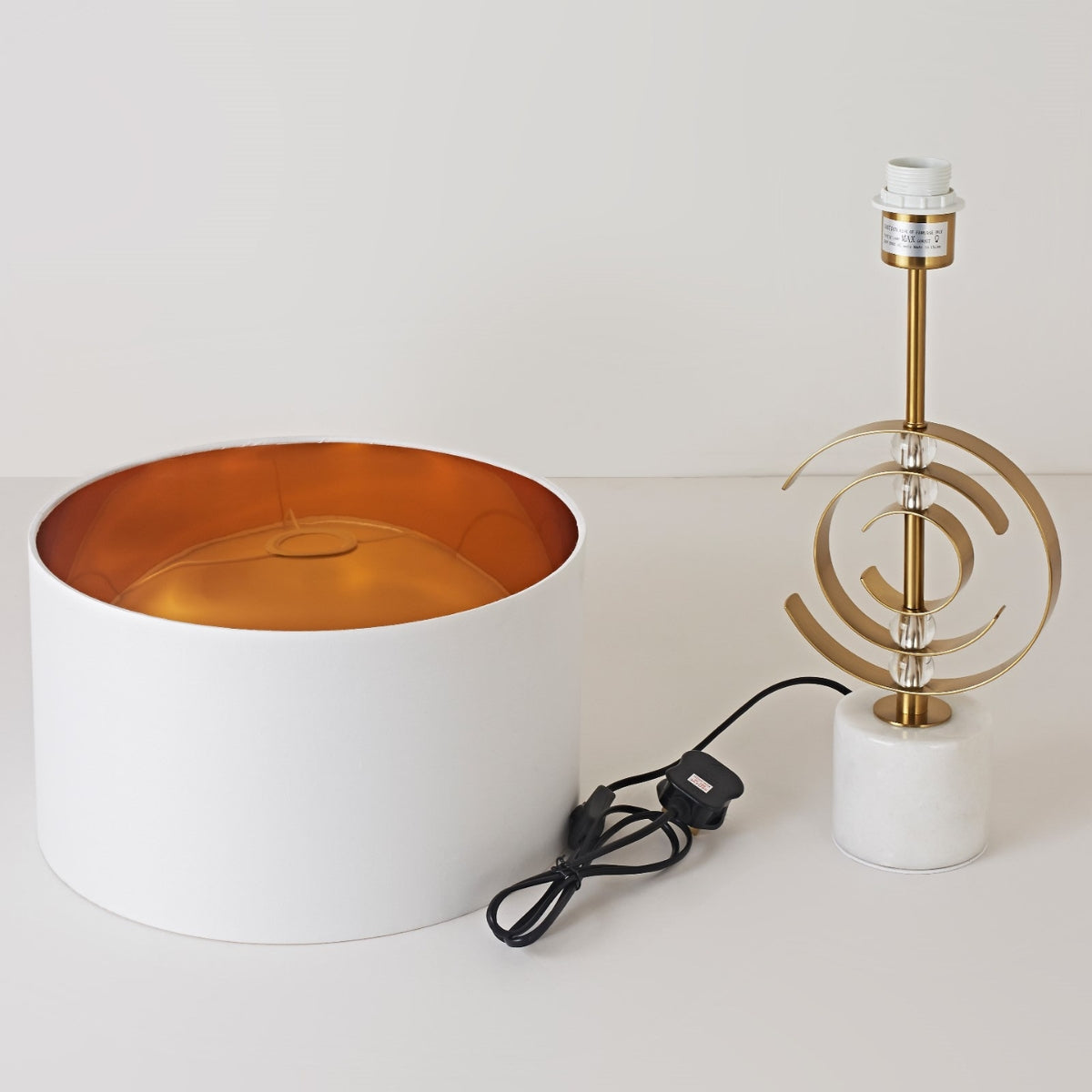 LuxuryWhite_GoldTableLampwithMarbleBase-5